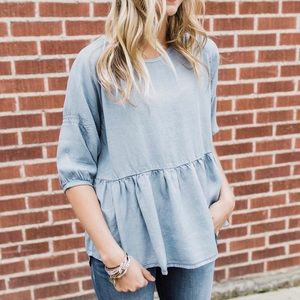 Roolee Peplum Top